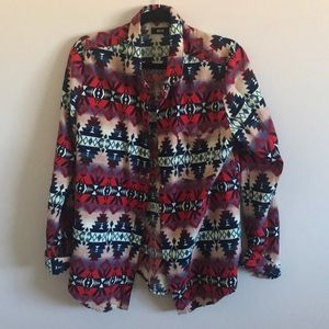 Urban Outfitters-BDG tribal print button down